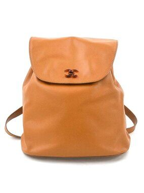 EUC 100% Leather Mini Backpack Bag Mini Enku Leather Backpack - Walnut – UnoEth main image 4